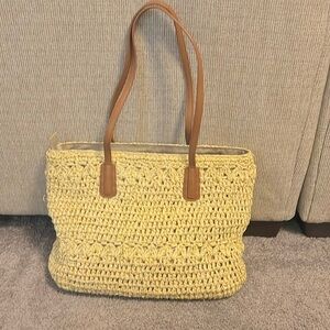 Gold Talbots purse